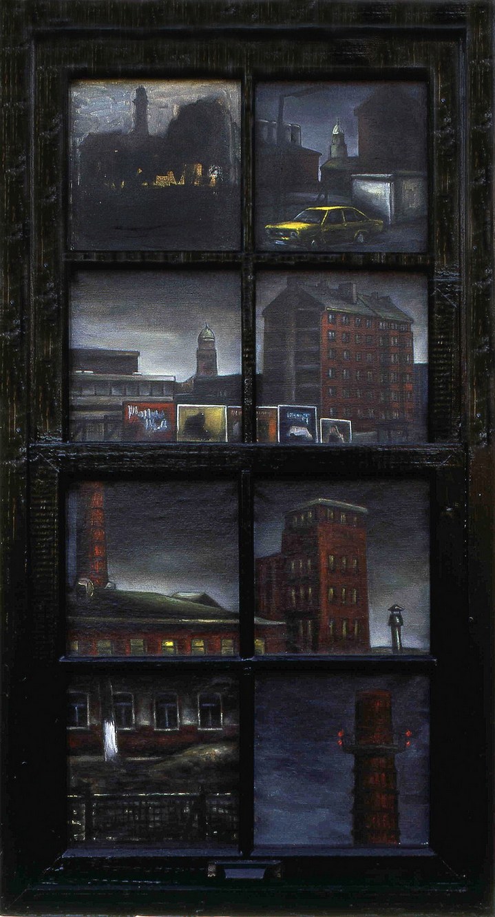 Pencere (Bira Fabrikası II), 1991,  120x65.5x8.5cm / Window (Brewery II) 1991, 120x65.5x8.5cm 